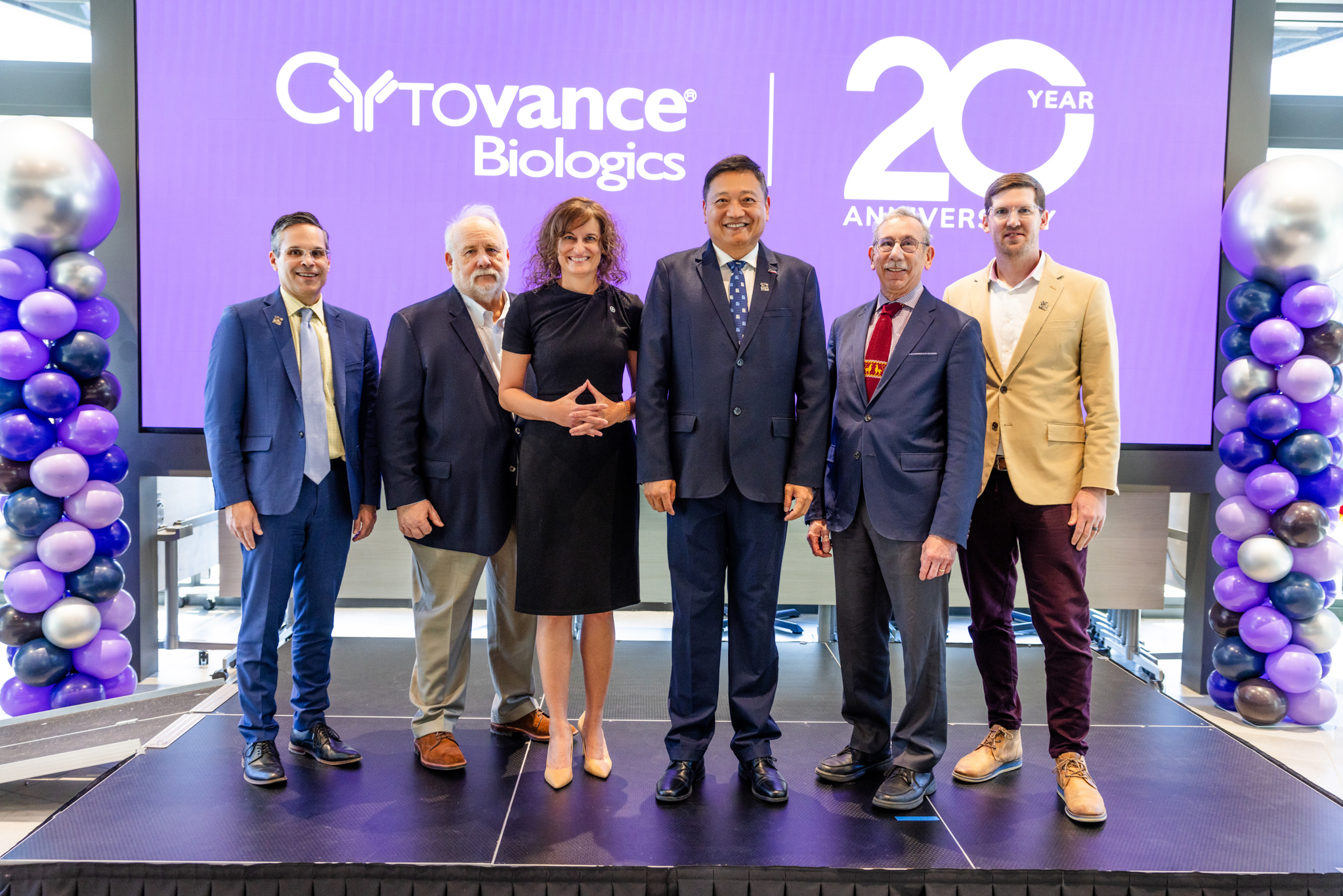 Cytovance Biologics Celebrates 20 Years of U.S.-Based Biomanufacturing Excellence in Oklahoma City